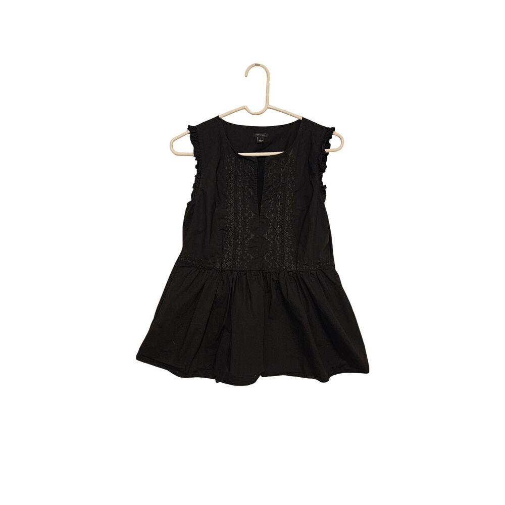 Ann Taylor Dress Tank Blouse VNeck Sleeveless Blouse